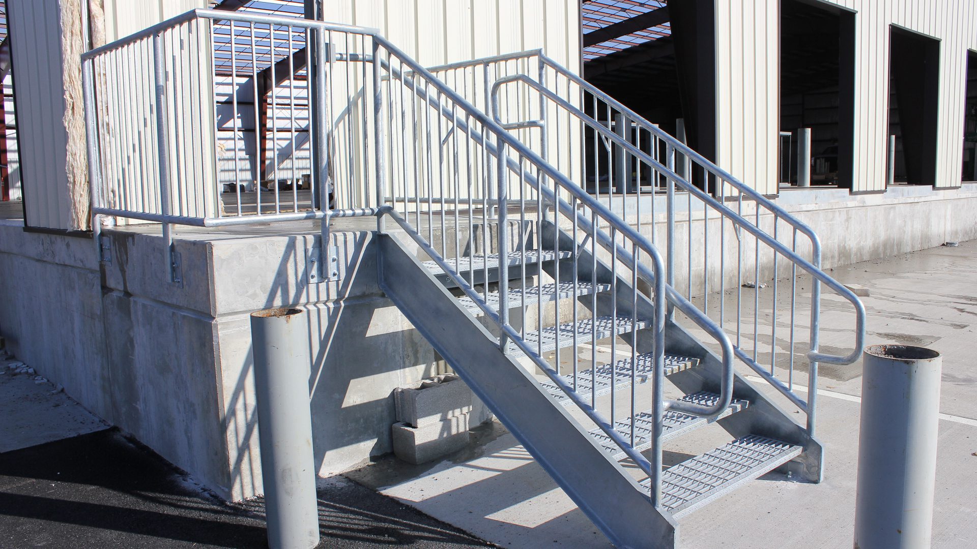 structural steel stairs