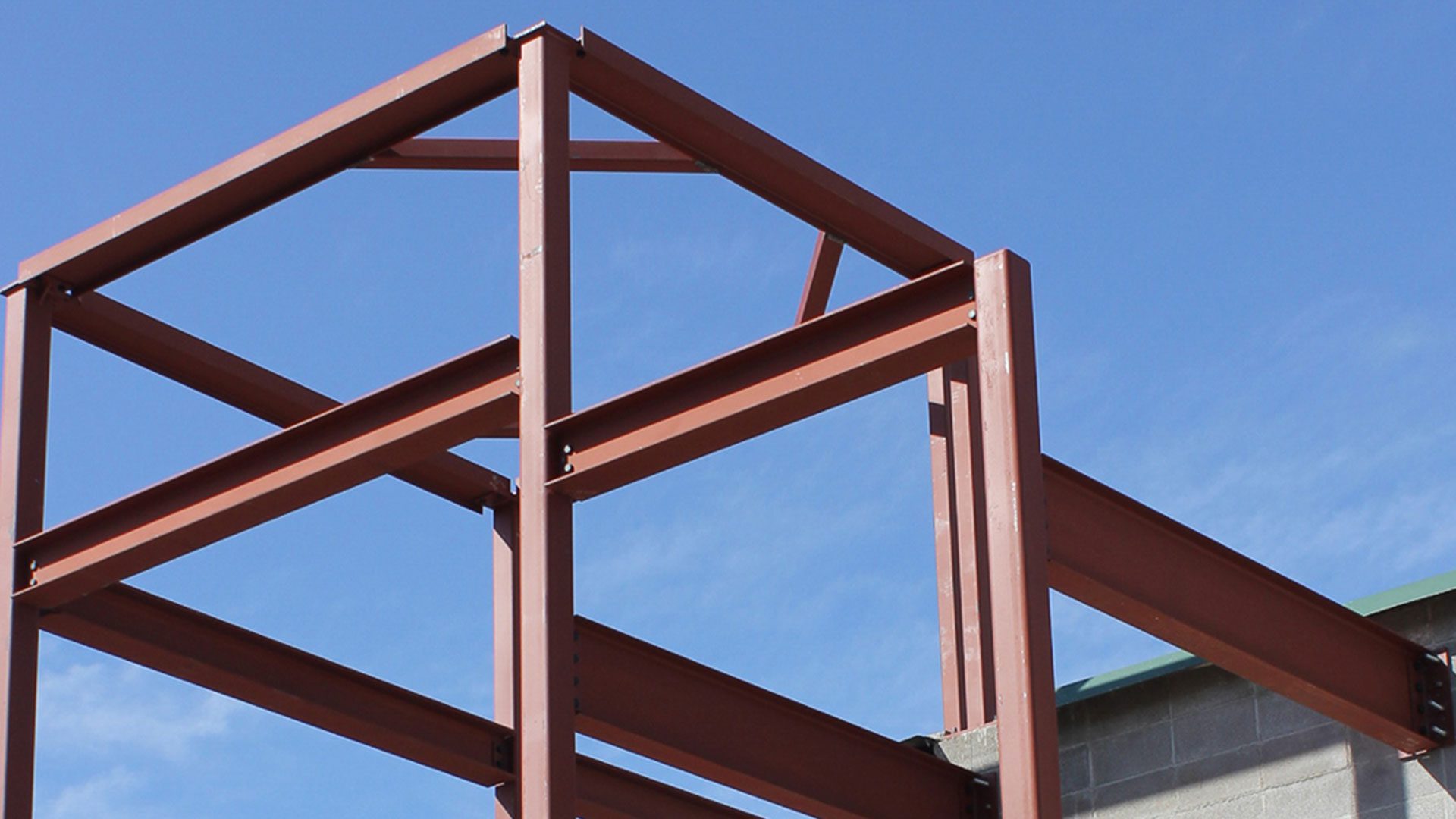 structural steel framework